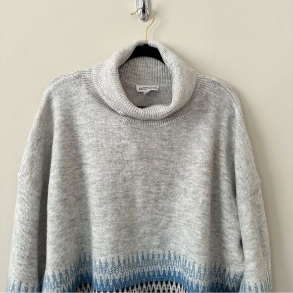 Northern Reflection-Fair Isle Cowl Neck Extra Soft Sweater - Picture 4 of 8